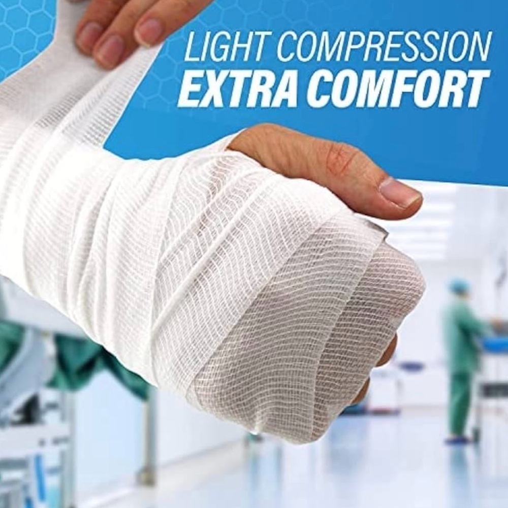 $3 Add-On 🆕Hospital Grade Cotton Stretch Bandage-4 Pack